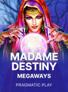 Madame Destiny Megaways Wahrsage-Slot mit bis zu 117649 Gewinnwegen